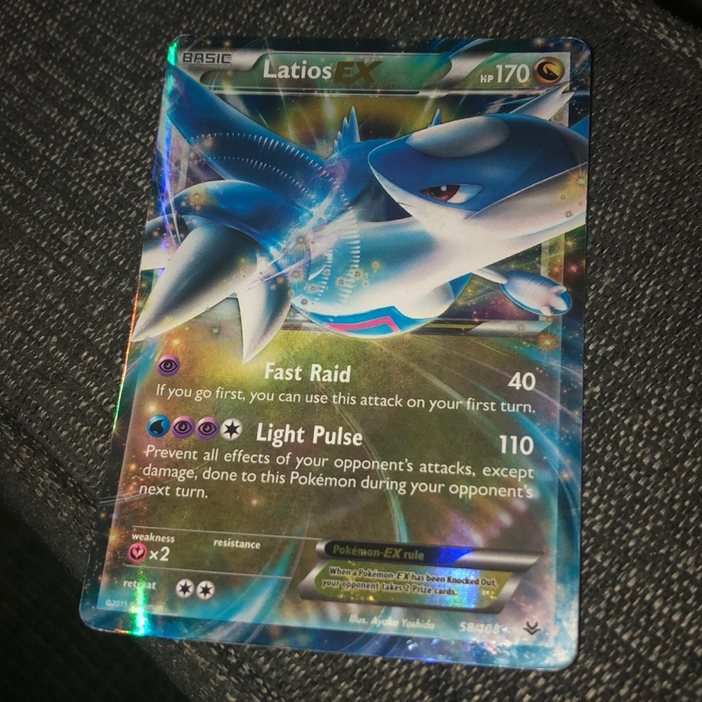 Pokémon Training Ex Cards